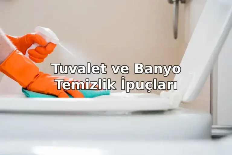 Tuvalet ve Banyo Temizliği Nasıl Yapılır