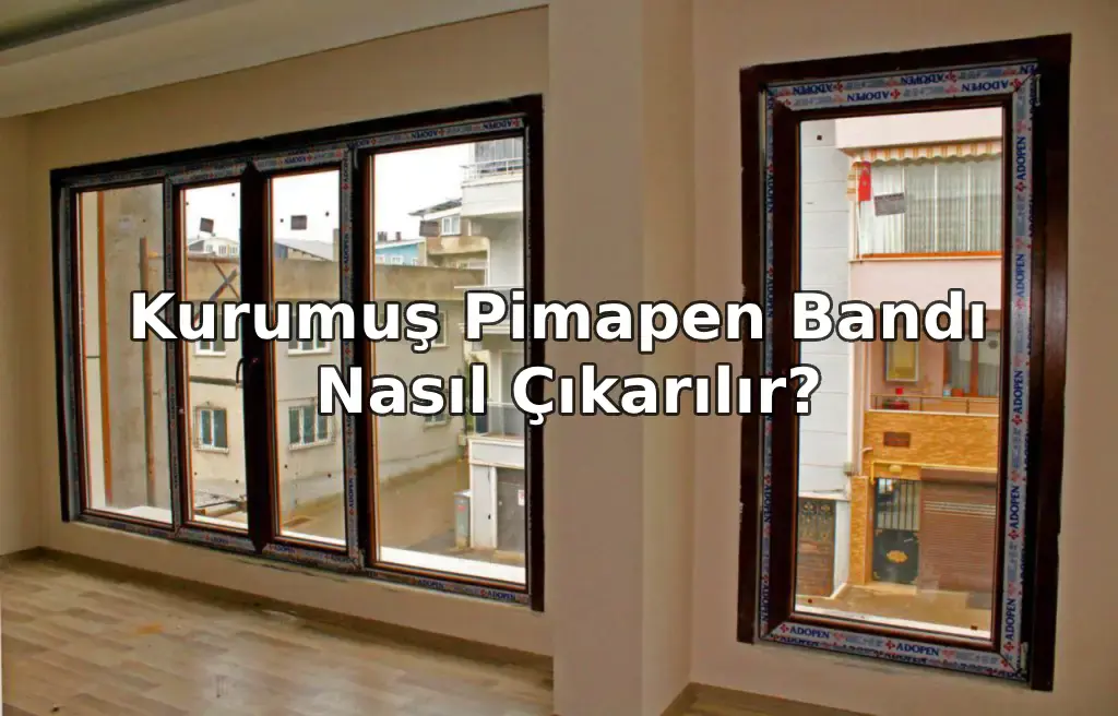 Kurumuş Pimapen Bant Temizliği